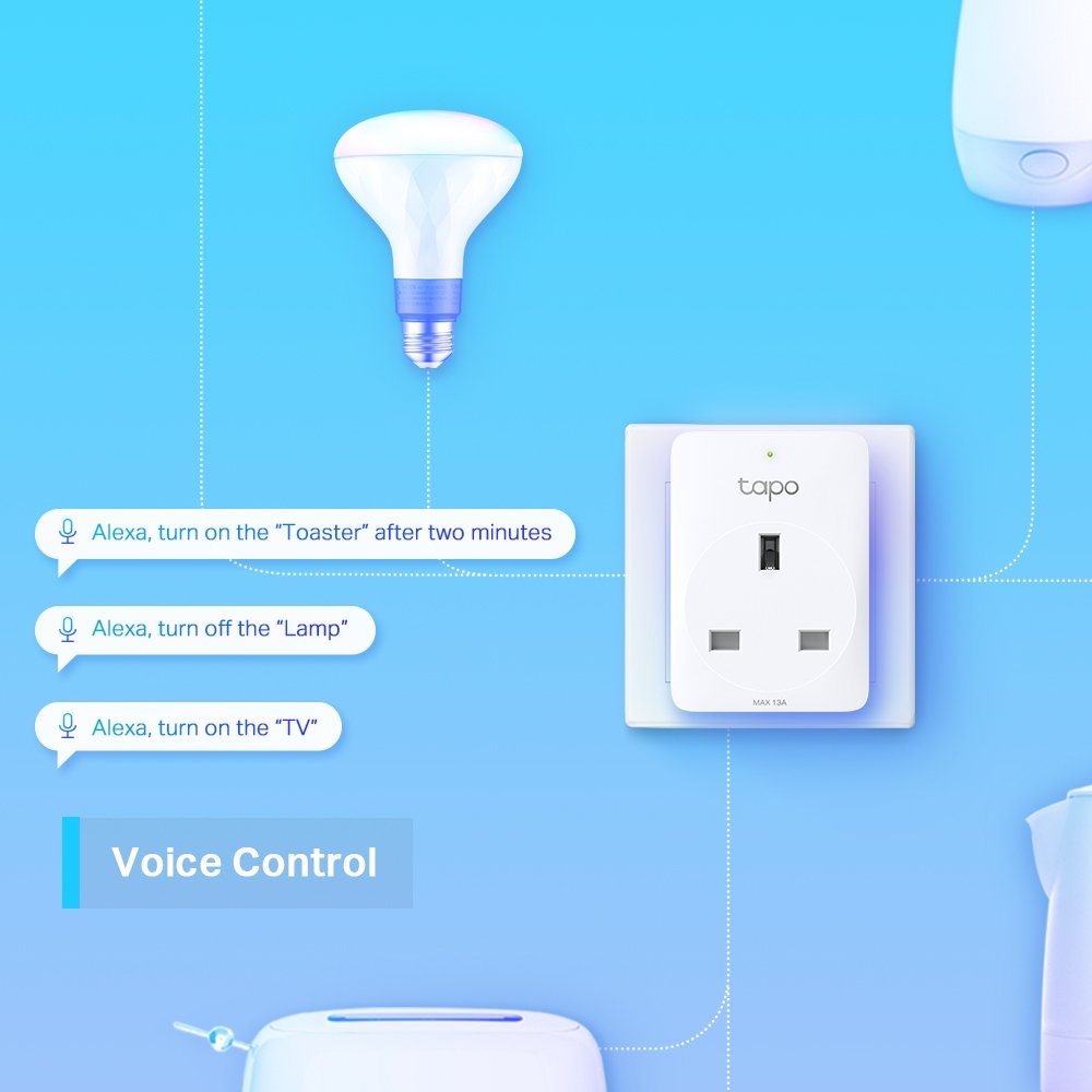 TP-Link Tapo Mini Wi-Fi Smart Plug 2 pack - Image 3